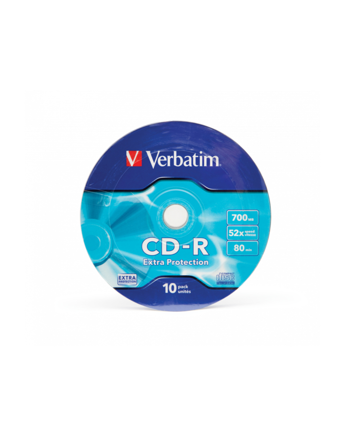 Verbatim CD-R | 700MB | x52 | spindel 10szt wycofywane główny
