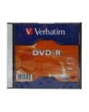 Verbatim DVD-R | 4.7GB | x16 | slim 200szt - nr 1