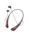 Art słuchawki douszne z mikrofonem AP-B21 czar/czerowne sport | Bluetooth (RING) - nr 1