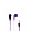 Art słuchawki douszne z mikrofonem fioletowe smartphone/mp3/tablet  S2F - nr 2