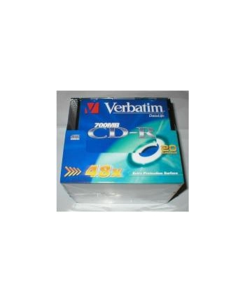 Verbatim CD-R | 700MB | x52 | slim 200szt | DataLife