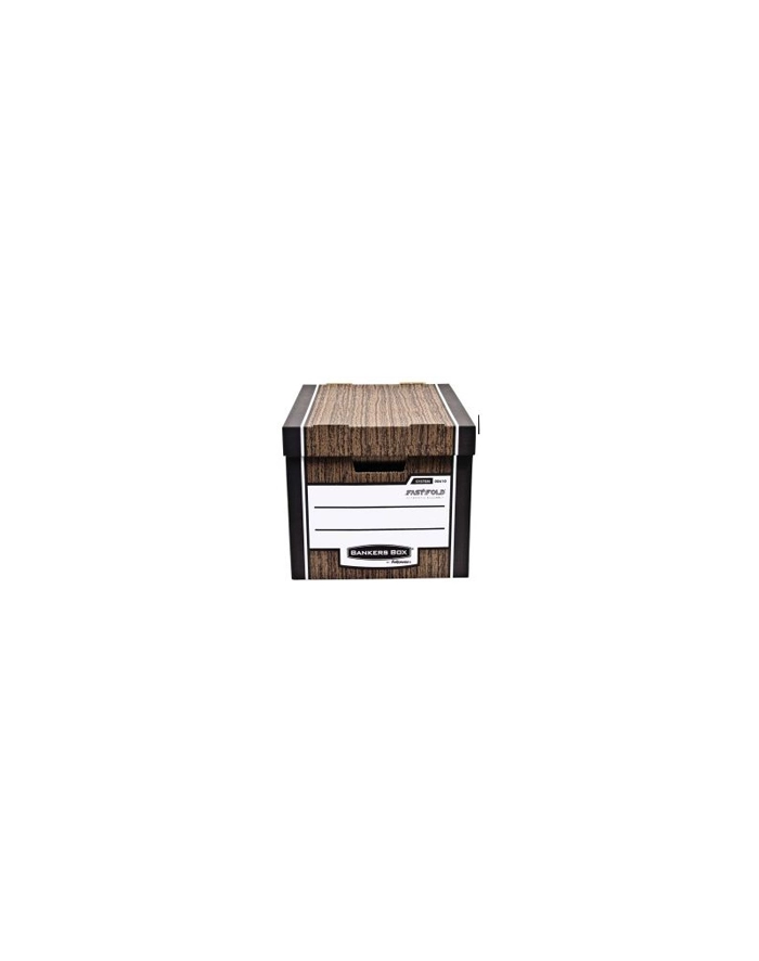 Fellowes Bankers Box WOODGRAIN - pudło na archiwa - FastFold, op. 10 szt. główny