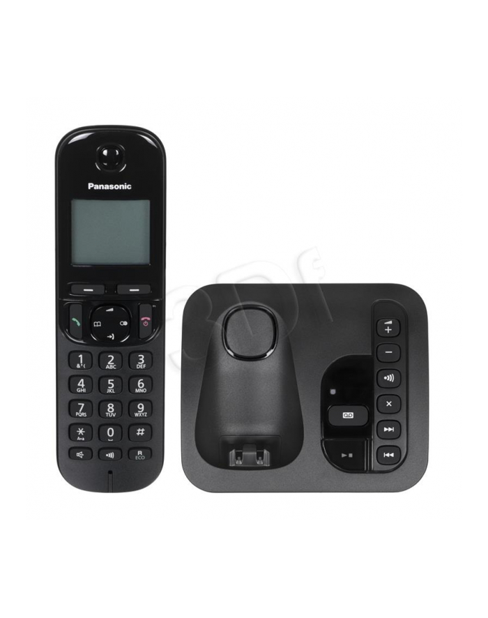 Telefon bezprzewodowy Panasonic KX-TGC220PDB | black główny