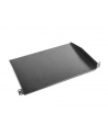 Lanberg półka do szaf 19'' 450/600/800mm (1U, 483x315mm, udźwig do 20kg) czarna - nr 2