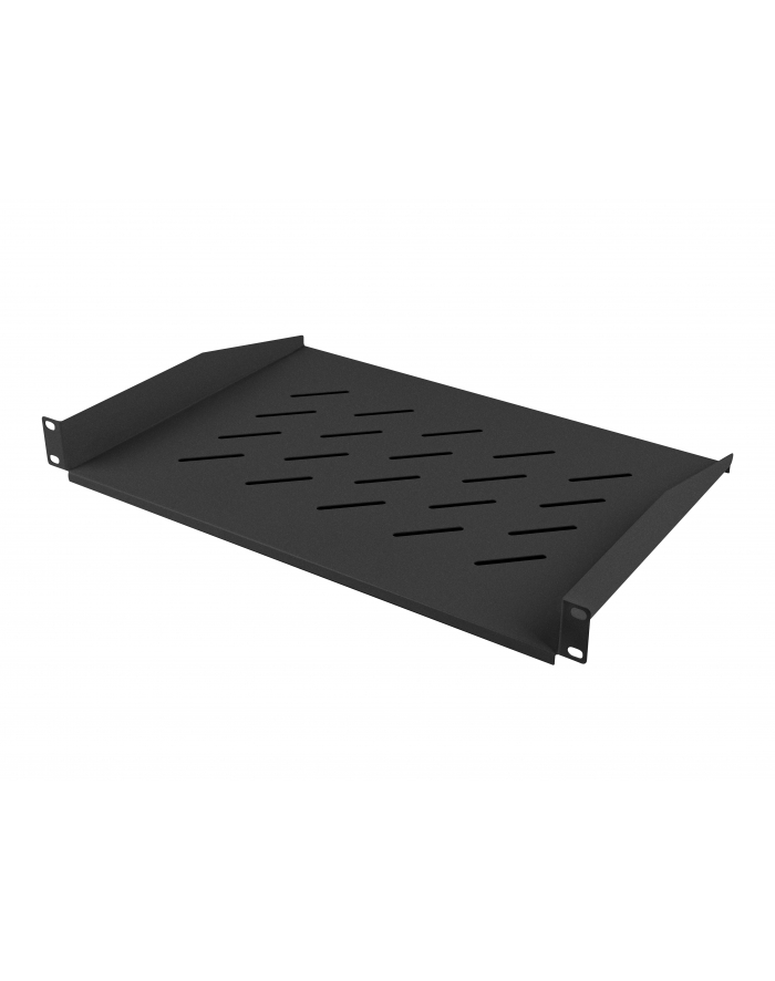 Lanberg półka do szaf 19'' 450/600/800mm (1U, 483x315mm, udźwig do 20kg) czarna główny