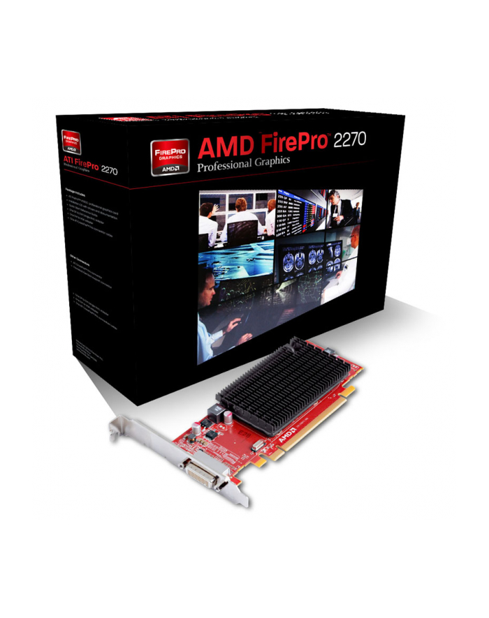 Sapphire AMD FirePro 2270 PCIe 2.1 x16 - 512MB - DMS-59 główny