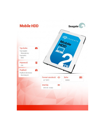Seagate 2TB ST2000LM007 5400 - SATA - 2.5''