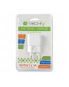 Techly Sieciowa ładowarka Slim USB 5V 2.1A biała - nr 2