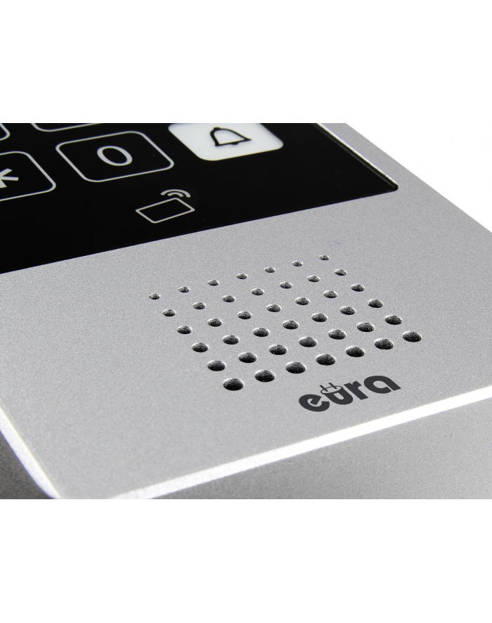 KASETA ZEWNĘTRZNA WIDEODOMOFONU ''EURA'' VDA-80A3 z dotykowym szyfratorem i czytnikiem zbliżeniowym główny