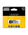 Goodram Flashdrive Twister 8GB USB 2.0 czarny - nr 1