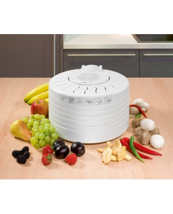 Suszarka do grzybów  owoców i ziół Clatronic DR 2751 (250W biała)