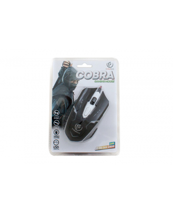 Gamingowa mysz optyczna USB COBRA 1000/1200/2400 DPI