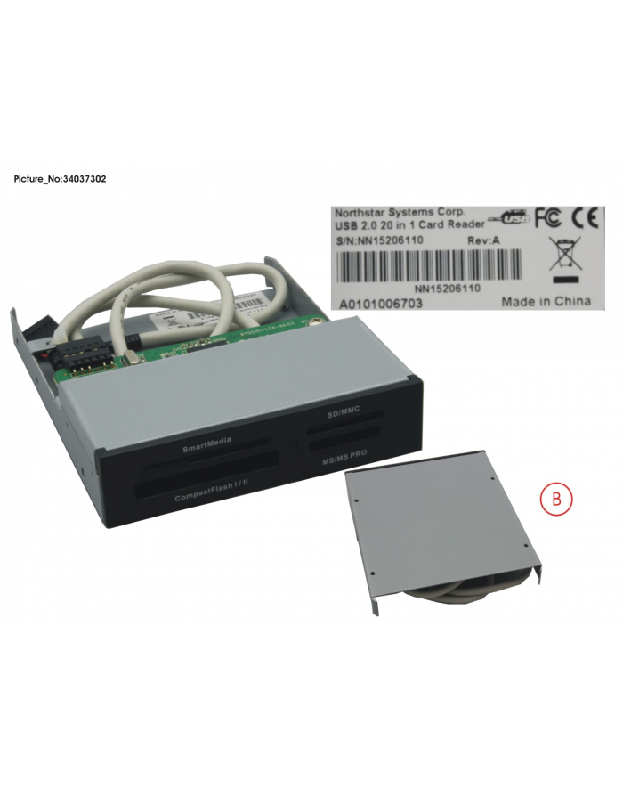 MCR24in1+USB 2.0 S26361-F3077-L50 główny