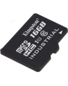 Kingston karta 16GB microSDHC UHS-I Industrial Temp Card Single Pack w/o Adapter - nr 17