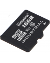 Kingston karta 16GB microSDHC UHS-I Industrial Temp Card Single Pack w/o Adapter - nr 18