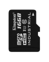 Kingston karta 16GB microSDHC UHS-I Industrial Temp Card Single Pack w/o Adapter - nr 29