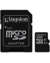 Kingston karta 16GB microSDHC UHS-I Class 10 Industrial Temp Card + SD Adapter - nr 15