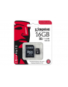 Kingston karta 16GB microSDHC UHS-I Class 10 Industrial Temp Card + SD Adapter - nr 18