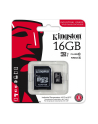 Kingston karta 16GB microSDHC UHS-I Class 10 Industrial Temp Card + SD Adapter - nr 21