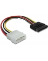 Kabel SATA zasilający (M) -> Molex (M) 6cm Delock - nr 2