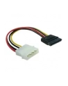 Kabel SATA zasilający (M) -> Molex (M) 6cm Delock - nr 8