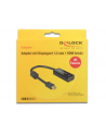 Delock Adapter mini Displayport 1.2 (M) > HDMI (F) 4K pasywne czarny - nr 17