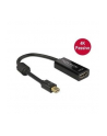 Delock Adapter mini Displayport 1.2 (M) > HDMI (F) 4K pasywne czarny - nr 8