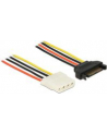 Kabel SATA zasilający (M) -> Molex (F) 50cm Delock - nr 13