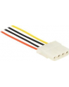 Kabel SATA zasilający (M) -> Molex (F) 100cm Delock - nr 8