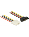 Kabel SATA zasilający (M) -> Molex (F) 100cm Delock - nr 9