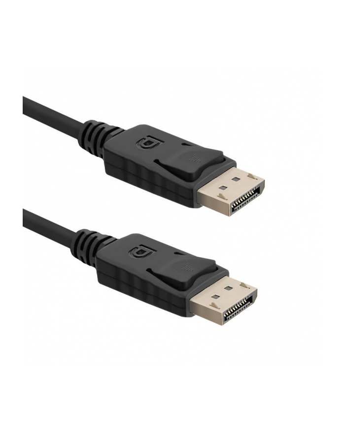 Kabel DisplayPort v1.1 męski Qoltec DisplayPort v1.1 męski 1080p 1m główny