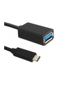 Kabel USB Qoltec 3.1 typ C męski | USB 3.0 A żeński | 0.2m - nr 2