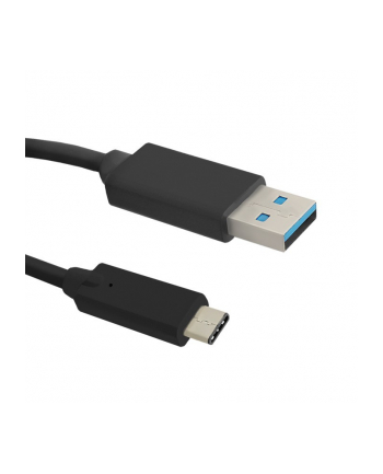 Kabel USB Qoltec 3.1 typ C męski | USB 3.0 A męski | 1.2m