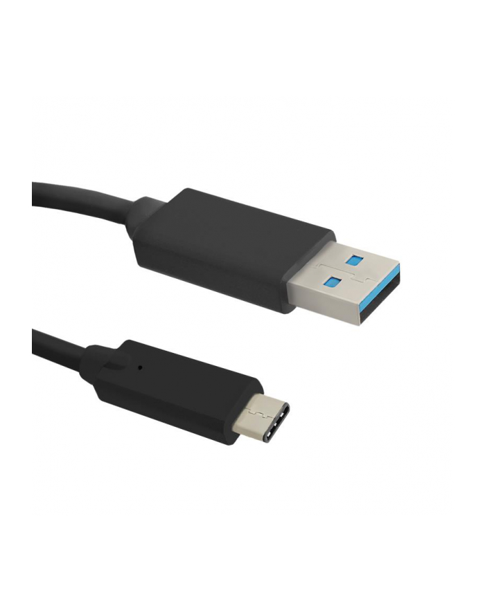 Kabel USB Qoltec 3.1 typ C męski | USB 3.0 A męski | 1.8m główny