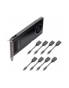 PNY Technologies Europe PNY NVIDIA NVS 810, 4GB GDDR3 (128 Bit), 8x miniDP, 8x miniDP to DP adapters - nr 4