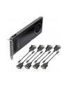 PNY Technologies Europe PNY NVIDIA NVS 810, 4GB GDDR3 (128 Bit), 8x miniDP, 8x miniDP to DVI adapters - nr 4
