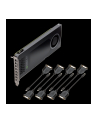 PNY Technologies Europe PNY NVIDIA NVS 810, 4GB GDDR3 (128 Bit), 8x miniDP, 8x miniDP to DVI adapters - nr 5