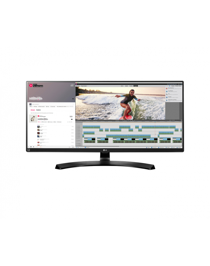 Monitor LG 34UM88C-P 34'' IPS, QHD, HDMI, DP, USB 3.0 główny