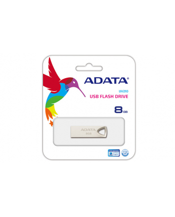 ADATA USB Flash Drive 8GB USB 2.0, metal
