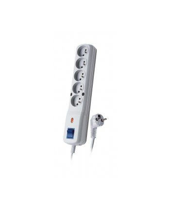 Listwa zasilająca Lestar LF-530WA 5+ 2,5m szara