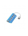 Hub USB 2.0 Hama 1:4 niebieski - nr 10