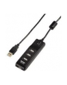 Hub USB 2.0 Hama 1:4 z funkcją wł/wył. czarny - nr 7