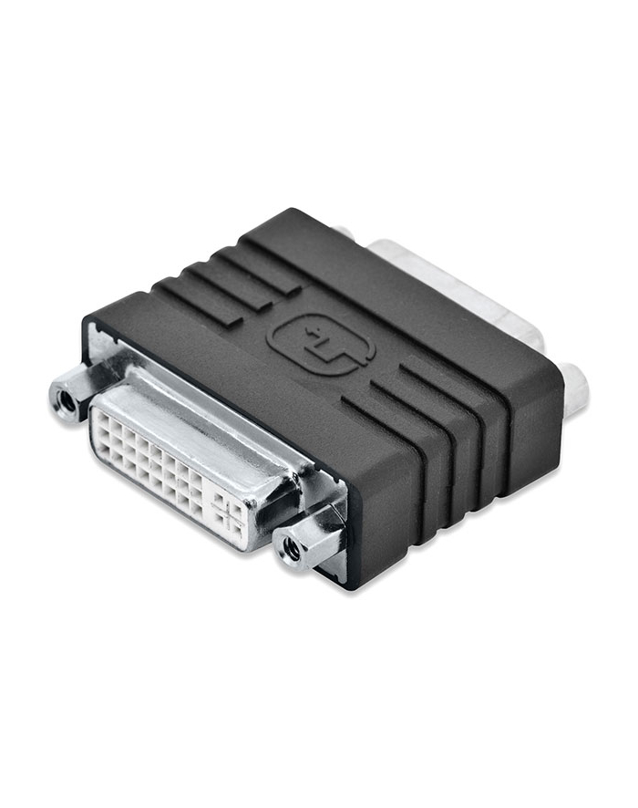 ASSMANN Adapter DVI-I DualLink Typ DVI-I (24+5)/DVI-I (24+5) Ż/Ż czarny główny