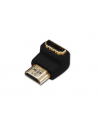 ASSMANN Adapter HDMI 2.0 HighSpeed z Ethernetem Typ HDMI A kątowy/HDMI A M/Ż - nr 2