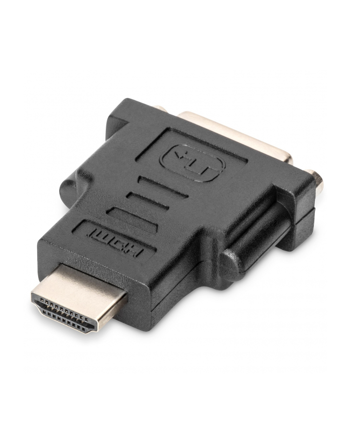 ASSMANN Adapter HDMI 1.3 Standard Typ HDMI A/DVI-I (24+5) M/Ż czarny główny