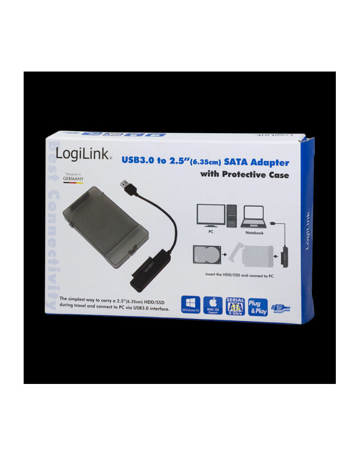 LOGILINK - Adapter USB 3.0 do S-ATA, HDD 2,5'' z etui ochronnym główny