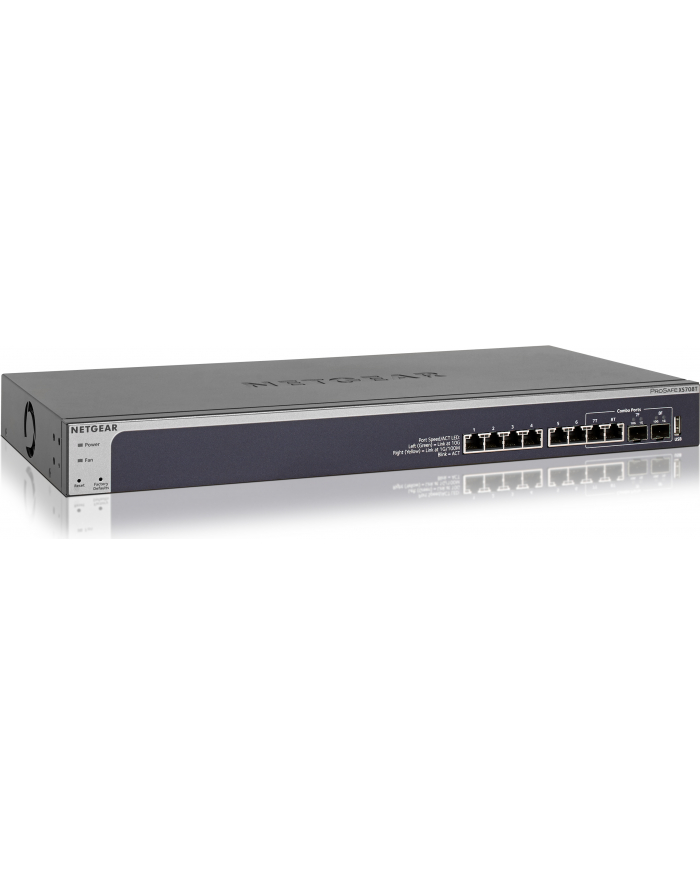 Netgear ProSafe Smart Managed 8-Port 10GbE 2x SFP+ Switch (XS708T) główny