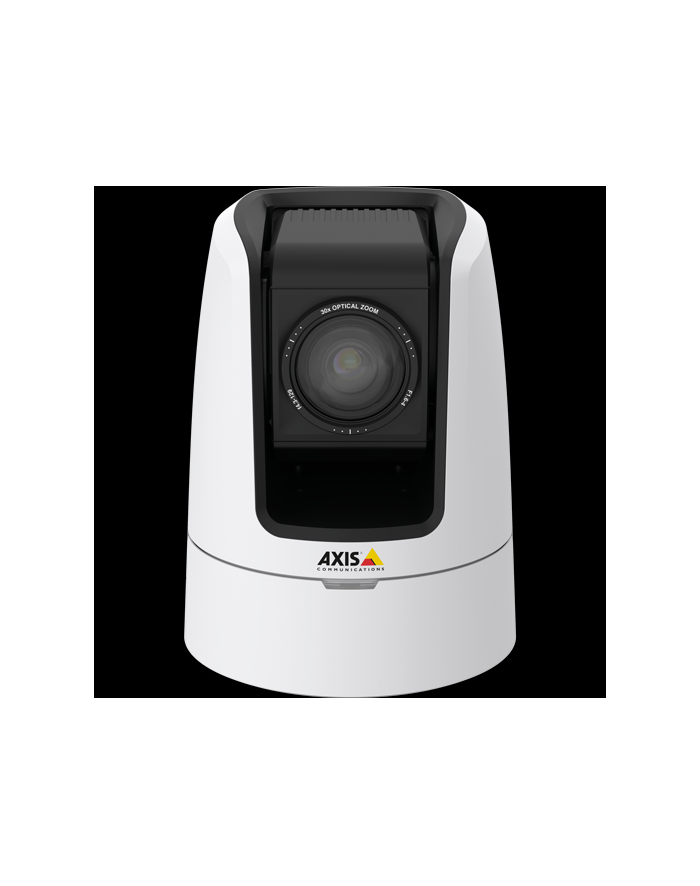 AXIS V5914 50HZ < EUR > Generic PTZ camera with 30x zoom, autofocus and HDTV 720p resolution at 50/fps for live streaming of video and audio. Video conference design, smooth pan and tilt, WDR, EIS. HDMI, 3G-SDI, XLR-3  for studio connectivity. główny