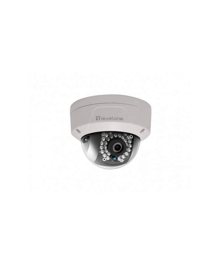 LevelOne FIXED DOME NETWORK CAMERA 2MP 802.3AF POE OUTDOOR VP IR LEDS   IN główny