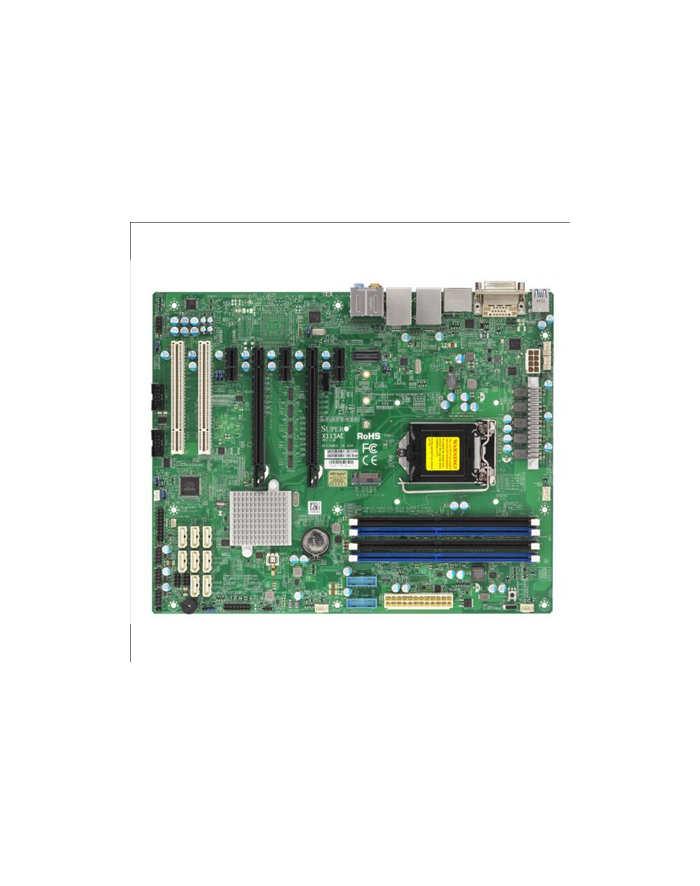 SUPERMICRO 1XEONV5 C236 64GB DDR4 ATX 2XGBE 8XSATA DP PCI AUDIO RETAIL IN główny